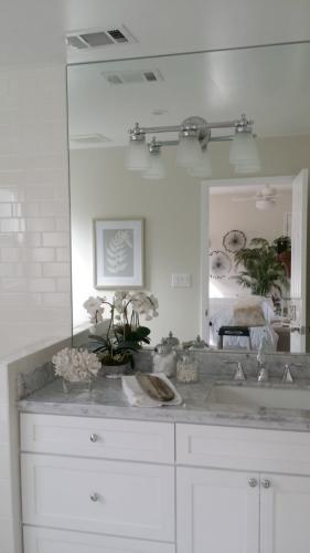 bathroom mirror